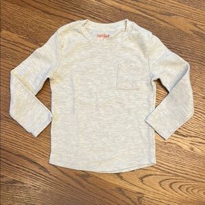 GUC Cat & Jack Kids' Long Sleeve Pocket Tee; 5T